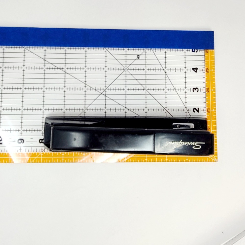 Swingline 94-41 Desktop Stapler Black Vintage Made in USA Office Tool Good